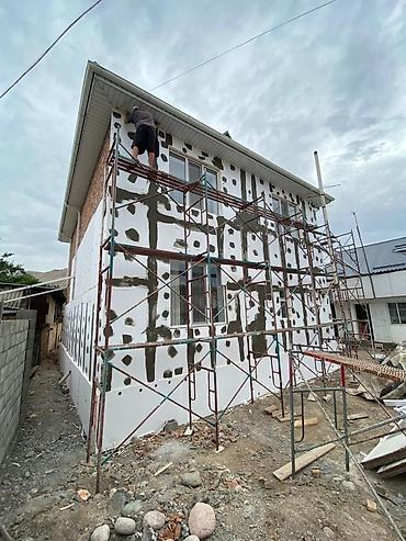 Фасадные работы: Ремонт фасада, Утепление фасада, Фасадный декор | Балясины, Лепнина, Молдинг | Penoplex, Пенопласт, Базальт Больше 6 лет опыта at lalafo.kg — 27 Фасадные работы: Ремонт фасада, Утепление фасада, Фасадный декор | Балясины, Лепнина, Молдинг | Penoplex, Пенопласт, Базальт Больше 6 лет опыта — 27