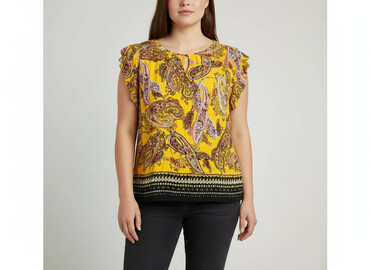 żółte bluzki: Wallis, Women's blouse, size 3XL