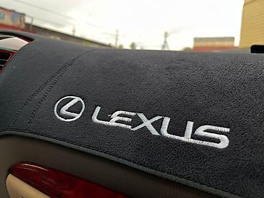 Аксессуары для салона: Алькантара Накидка на панель Lexus, цвет - Черный, Новый, Самовывоз — 8