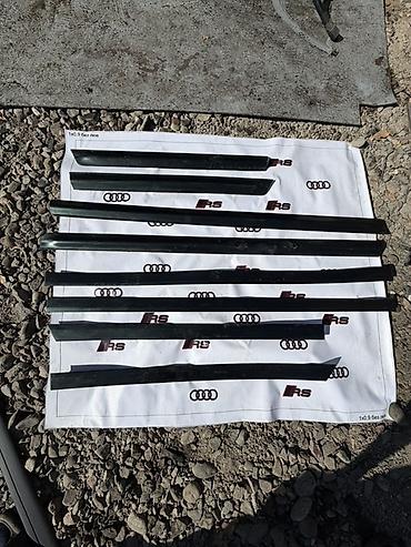 Накладки, молдинги стоек и порогов для Audi