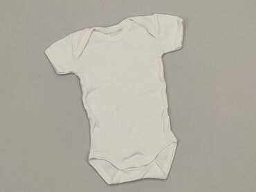białe body niemowlęce: Body, 0-3 m, 
stan - Dobry
