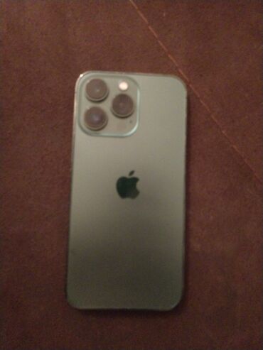 işlənmiş iphone 13 pro: IPhone 13 Pro, 128 ГБ, Matte Midnight Green