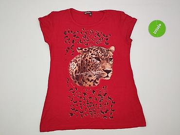 leopard etykieta: Zava, T-shirt damski, rozmiar 4XL — 2