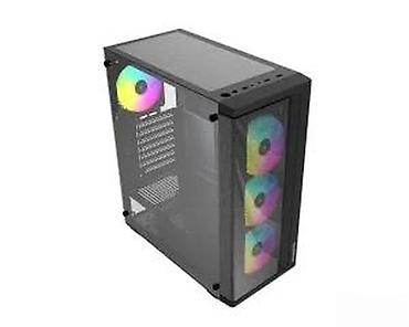 Ostali kompjuterski delovi: PC kućište sa RGB osvetljenjem – prednja mesh maska i tri RGB — 13