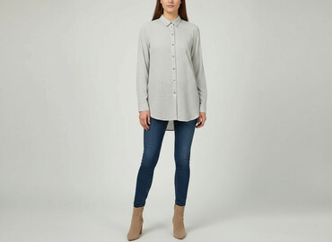 wólczanka jedwabna koszula: Esmara, Women`s shirt, size L