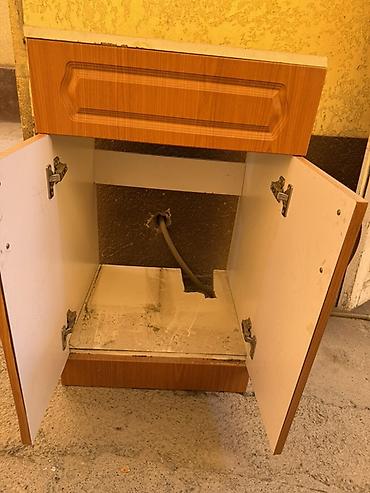 Тумбы для кухни: Отдам даром!!!! Тумба под мойку с распашными - Назначение: установка — 2