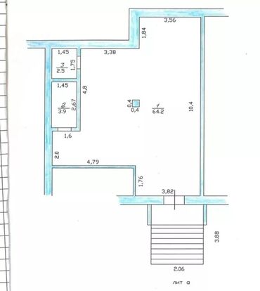 квартира бишкек 1 комната: Сдаю Магазин, В жилом доме, 71 м² Действующий, Без оборудования, С ремонтом, Вода, Канализация, Отопление, Отдельный вход, 1 линия, Склад