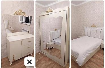 lazer satilir: Endirim edildi. Yataq dəsti satılır 550₼. matrasi var Karkaz yeni — 1