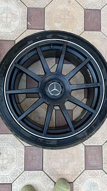 124 e500: Пара колесных дисков AMG для Mercedes-Benz - Дизайн: многоспицевые — 1