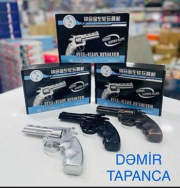 rezin qayiq satisi: Məhsul: Full-Alloy Revolver oyuncaq Demir tapanca - Qırmızı — 1