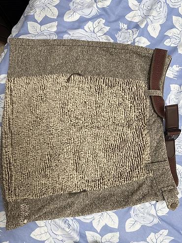 wolfskin: Юбка мини, фирма Jack Wolfskin. - Материал: мягкий флисовый трикотаж — 1