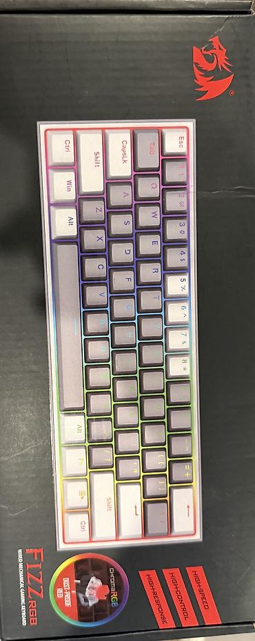 bel çanta: Redragon k617-fizz rgb klavyatura,bir sözle möhteşem bir — 1