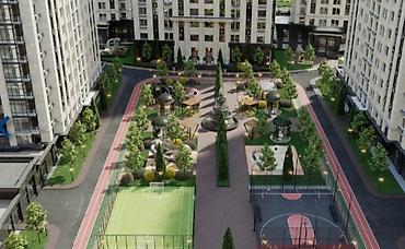 1600: 2 комнаты, 78 м², Асанбай мкр Элитка, 14 этаж, ПСО (под самоотделку) — 6