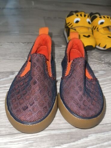 кросовки ош: Детские кеды-слипоны 5 размер - Тип: кеды-слипоны без шнурков -