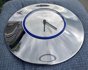 Satovi za kuću: ZEPTER 18/10 Stainless Steel zidni sat. Očaravajući. Elegantan — 7