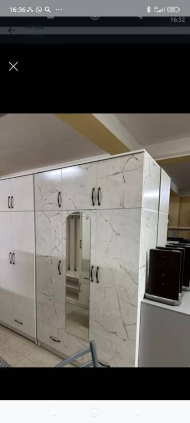 Шкафы для одежды: Шкафы 3 х дверные есть все расцветки хорошие качества размеры — 7