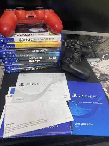 срочно продаю нужны деньги: Минимальный торг. Игровой комплект PlayStation 4 Pro На 1 терабайт