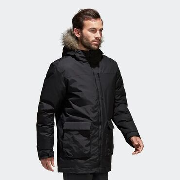 Куртка, M (EU 38), цвет - Черный, Adidas