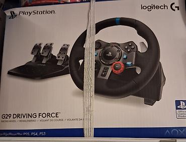 vifi ötürücü: Logitech G29 Driving Force Racing Wheel, PlayStation konsolları üçün — 1