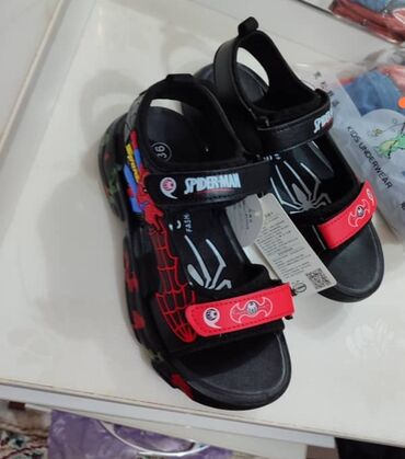 теплая обувь: _))/#@#@продаю новые сандали человек паук качество отличное 👍 размер