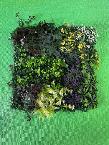 Süni güllər: Süni Yaşıl Divar Panelləri – dekorativ vertikal bağ həlləri Məhsul — 4