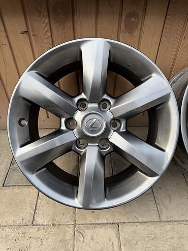 carlin kit: Литые Диски R 18 Lexus, Комплект, отверстий - 6, Б/у — 7