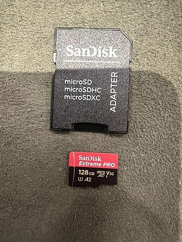 gb: Карта памяти SanDisk Extreme PRO microSDXC 128 GB + адаптер SD - Тип — 1