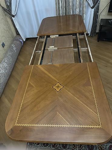 lepe: Qonaq otağı üçün geniş açılan masa satılır.Çox səliqəli istifadə — 9