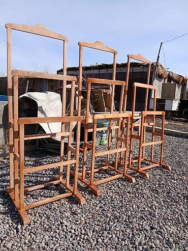 Комплекты столов и стульев для пикника: Обеденный комплект из массива дерева - Состав: прямоугольный стол и — 13