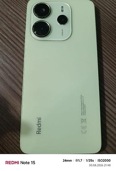 сколько стоит консоль: Redmi, Redmi Note 14, Б/у, 128 ГБ, цвет - Зеленый — 1