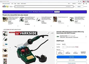 Ostali električni alati: PARKSIDE stanica za lemljenje – komplet - Električna stanica za — 6