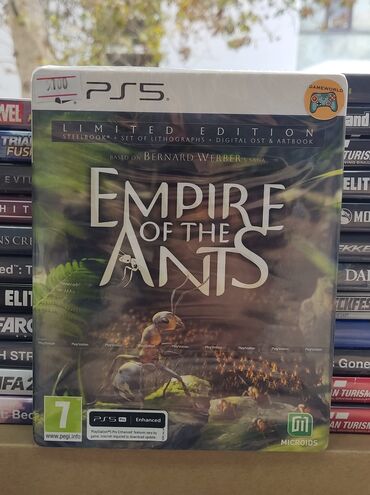 ps5 baku electronics: Playstation 5 üçün empire of the ants oyun diski, tam yeni, original