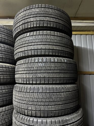 купить шины в бишкеке бу: Шиналар 225 / 55 / R 17, Кыш, Колдонулган, Комплект, Жеңил унаалар, Жапония, Bridgestone