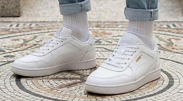 kengurovo blago platforma: PUMA bele patike – klasičan model niskog profila - Čist — 1
