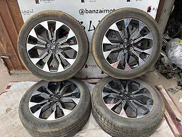6 2: Колесо летнее Kumho R19 - Размер шины: 235/55 R19 - Посадочные — 8