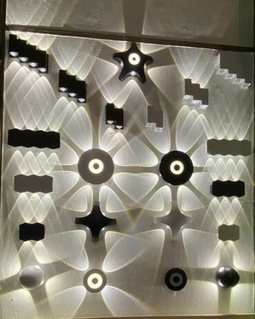 Bra, divar lampaları: Məhsul: LED divar bra/apliklər - Dizayn: Minimalist modern formalar – — 10