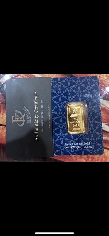 Qızıl Külçə -20gr 999.9
