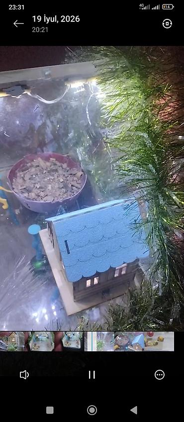 mini led: Məhsul: Dekorativ işıqlı akvarium/teraryum vitrin-kabinəsi Təsvir: - — 3
