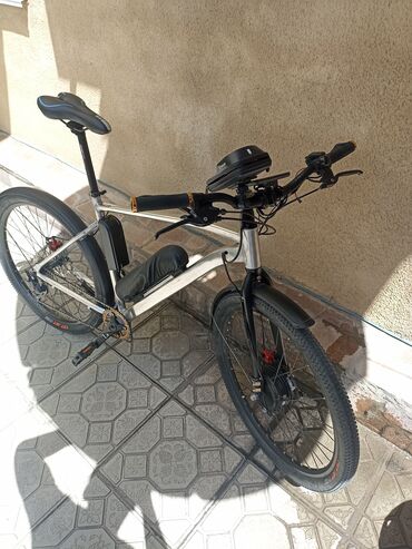 велосипед с широким колесом: Электрический велосипед, Другой бренд, Рама XXL (190 - 210 см), Алюминий, Китай, Б/у