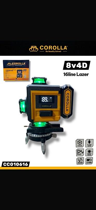 dots: Лазерный уровень COROLLA 8v4D, 16 линий - 4D-разметка — 1