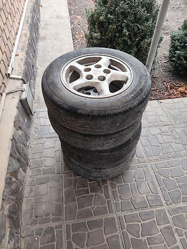 Шины и диски: Комплект из 4 колес Toyota: литые диски + шины 185/70 R14 88H — 5