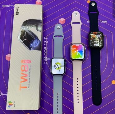 tw8 max smartwatch: Smart Watch 8 TW8 Max Apple Watch 8 super copy ⚜️ƏN Böyük Ekran Olan