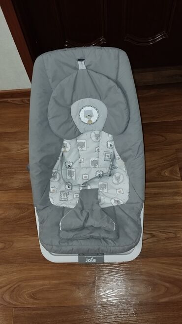 Детские шезлонги: Детский шезлонг кресло-качалка с вибрацией, работает с батареей, есть — 8