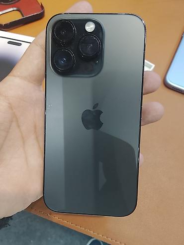 каропка айфон: IPhone 14 Pro, цвет Space Black дисплей родной на экране мелкая — 3