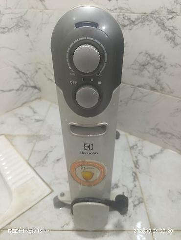shakelli yag: Electrolux yağlı radiator qızdırıcı - Brend/model: Electrolux (yağla — 1