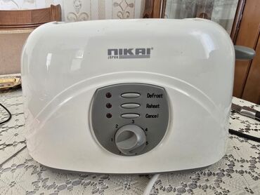 məişət texnikası: Toster Nikai, rəng - Ağ, İşlənmiş, Ünvandan götürmə
