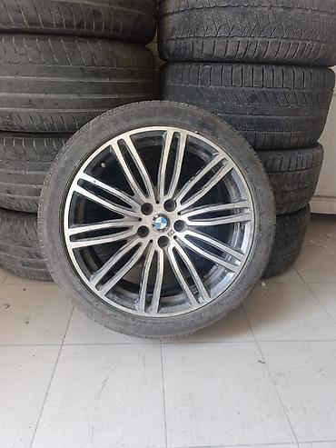 диска r19 bmw: Колеса в сборе R 19, Лето, Б/у, 1 шт, Легковые, Литые, отверстий - 5 — 1