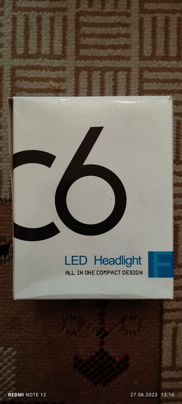akkumulyator satışı kreditlə: LED Headlight "C6"