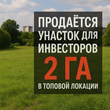 купить участок под бизнес в бишкеке: 200 соток, Бизнес үчүн, Кызыл китеп