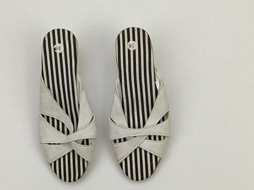 bluzki khaki damskie: Sandals for women, 38, condition - Good